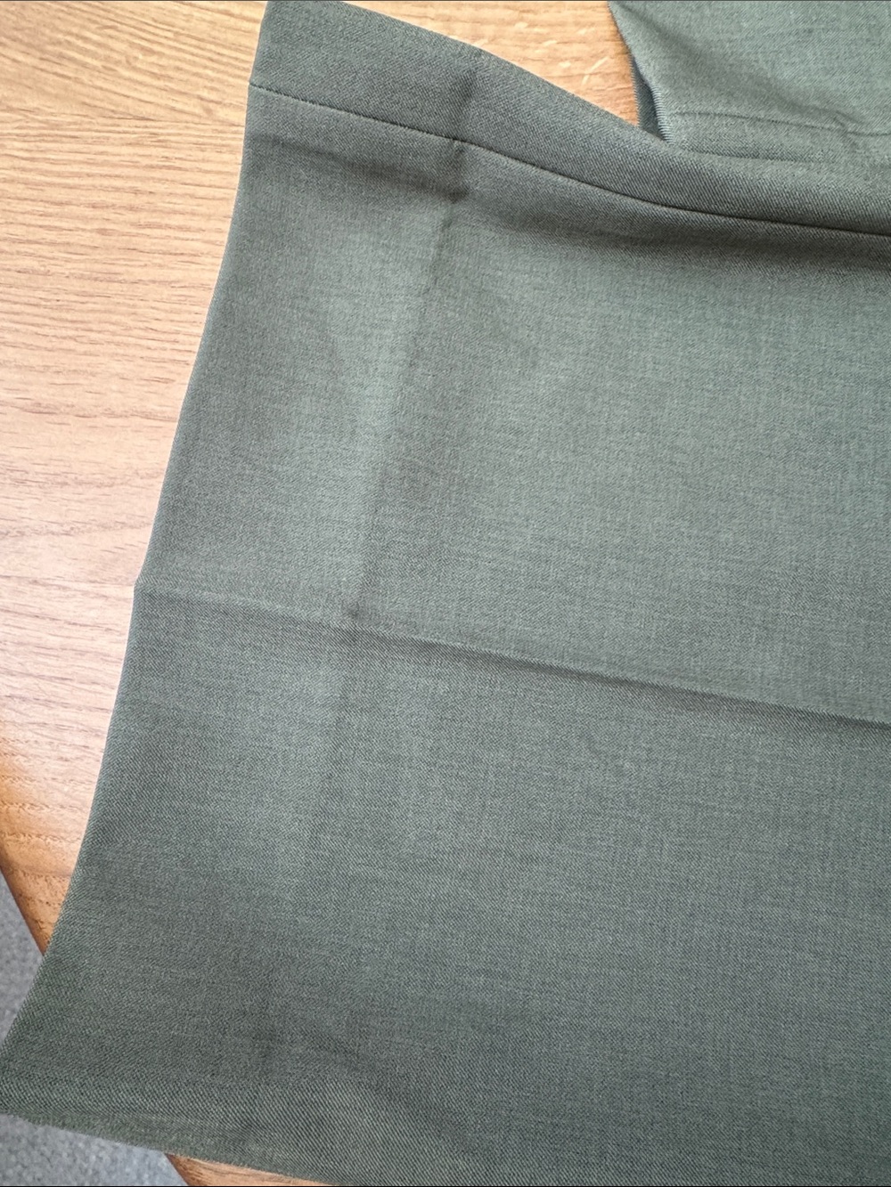 Banana Republic Petite Bootcut Pants - Olive Green - Picture 3 of 3